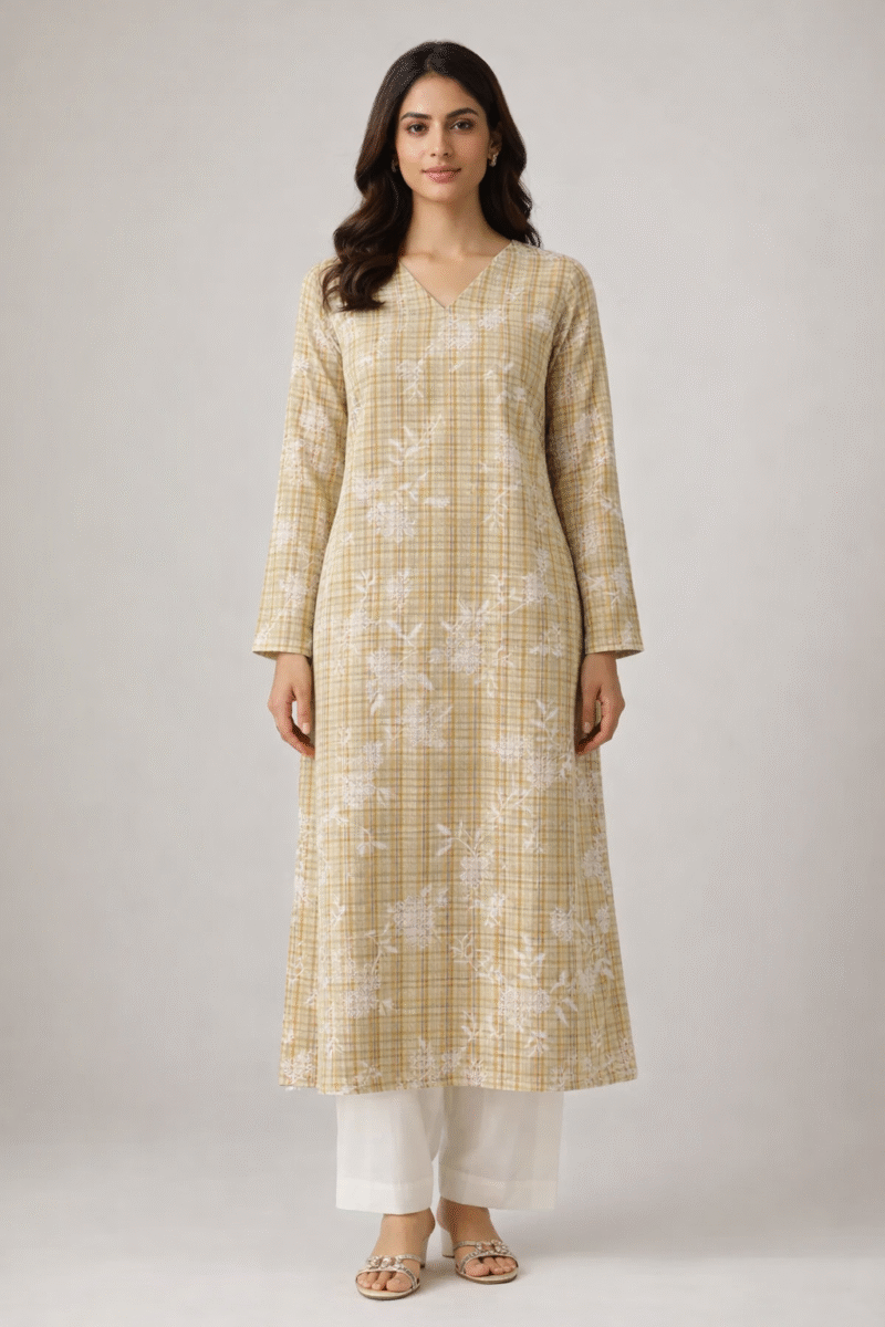 1 piece printed premium lawn